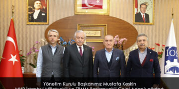 Yönetim Kurulu Başkanımız Mustafa Keskin, MHP İstanbul Milletvekili ve TBMM Başkanvekili Celal Adan’ı ağırladı