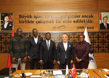 Senegal Sanayi ve Ticaret Bakanı ile Ankara Büyükelçisini kurumumuzda ağırladık
