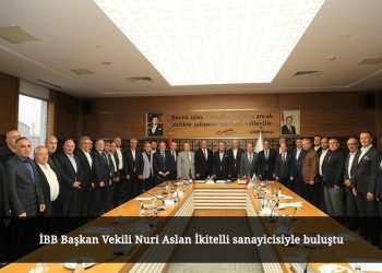 İBB Başkan Vekili Nuri Aslan İkitelli sanayicisiyle buluştu