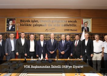 YÖK Başkanından İkitelli OSB’ye Ziyaret
